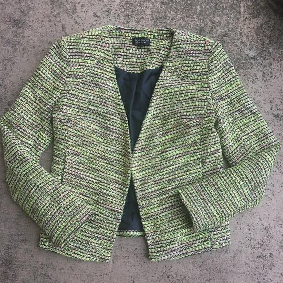 topshop tweed jacket
